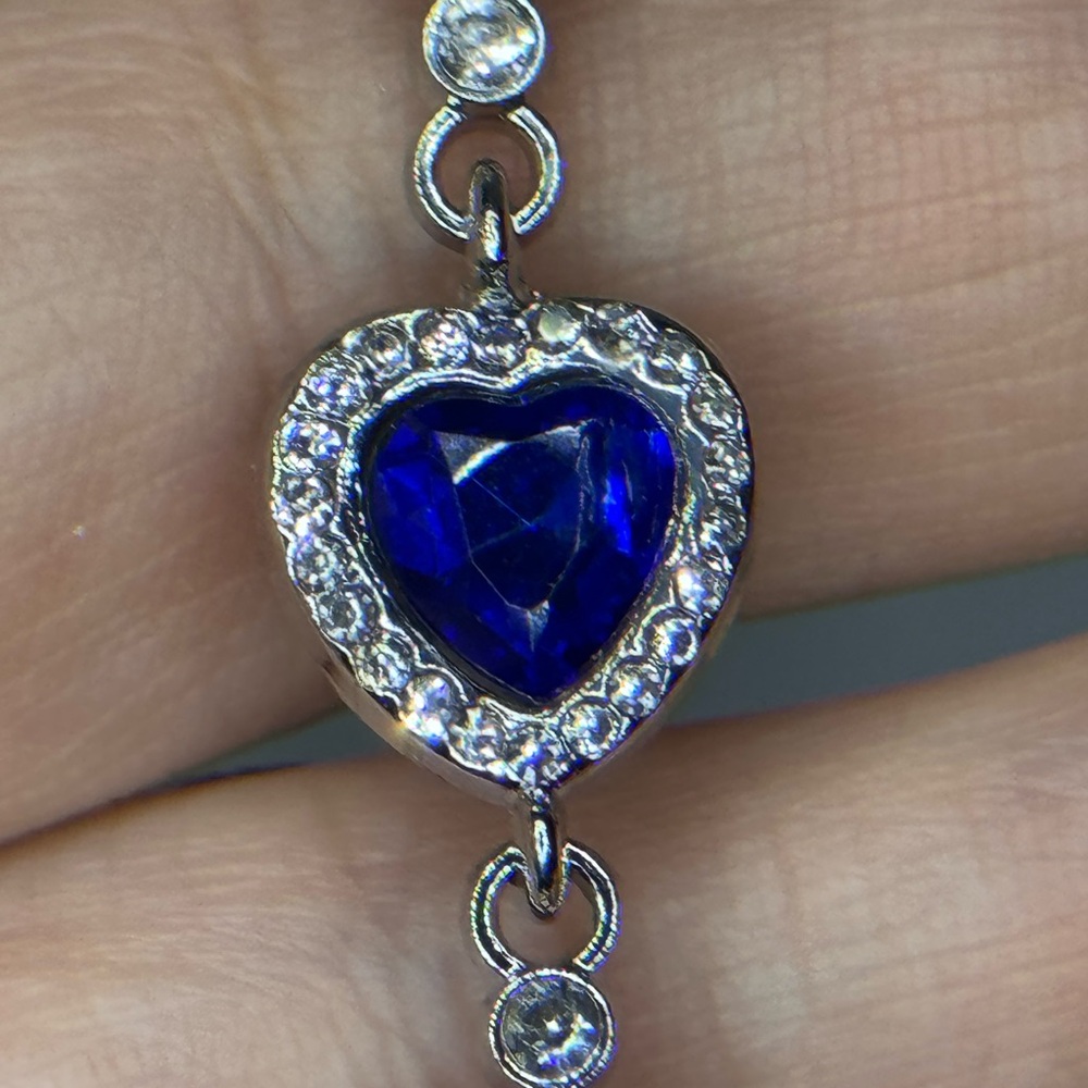 Blue Charm Bracelet